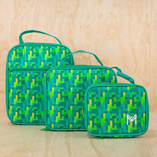 MONTII.CO Medium Insulated Lunch Bag - Pixels-1826049132935122946