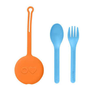 Omiebox Omiepod 3 PCE Cutlery Set Capri Blue-1831592999491080194