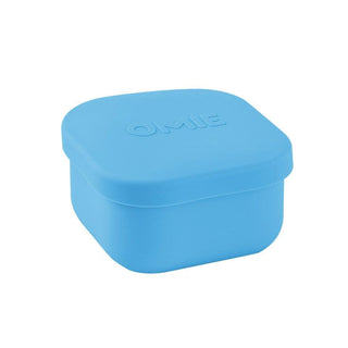 Omiebox Omiesnack Silicone Container 280ML Blue-1826049158675566592