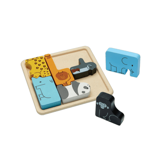 Plan Toys Animal Puzzle Game-1826052134932713472