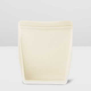 Porter Reusable Silicone Bag Stand Up 1.5l - Cream-1826052137877114881