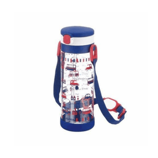 Richell Aqulea bottle With Extra Cap 450ml Blue car-1826052140540497920