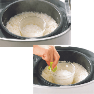 Richell Porridge Maker E, For Use with Rice Cookers Green-1826052141194809353