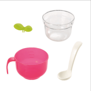 Richell Porridge Maker E, For Use with Rice Cookers Pink-1826052141333221380