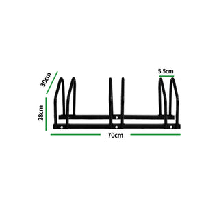 3 Bike Floor Parking Rack Bikes Stand-1843791361401294850