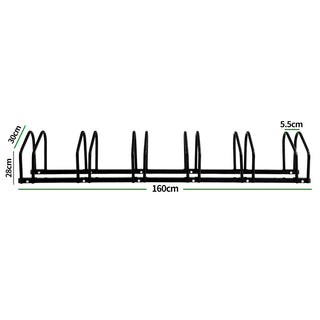 6 Bikes Stand Bicycle Bike Rack Floor-1831592725338787842