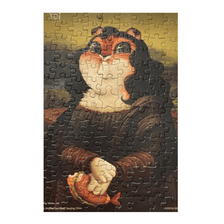 TOI Cat in Art Puzzle - Mona Lisa-1826052194013679618