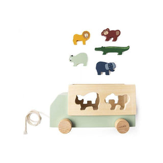 Trixie Wooden Animal Truck-1826052211663310848