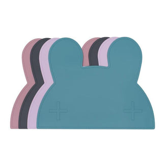 We Might Be Tiny Bunny Placie? Silicone Placemat Blue Dusk-1826052226133659650