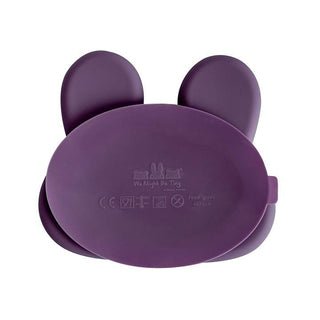 We Might Be Tiny Bunny Stickie Plate Plum-1826052227228372995