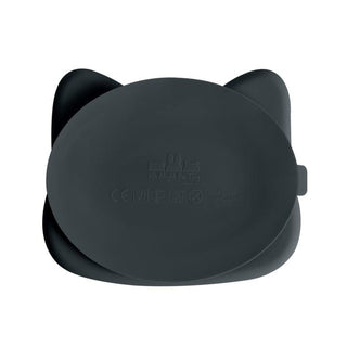 We Might Be Tiny Cat Stickie Plate - Charcoal Lid-1826052227882684418