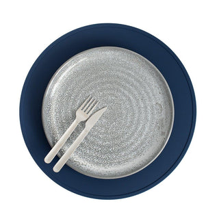 We Might Be Tiny Round Placie? Silicone Placemat Grey-1826052228927066116